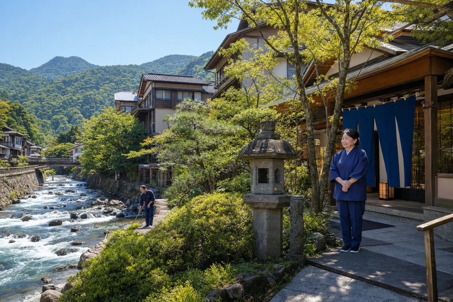 箱根のリゾートバイト シニア向け職種・エリア・繁忙期を解説のイメージ